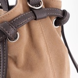 Сумка Саломея 505 эко-замша песочный