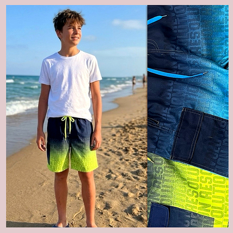 Шорты пляжные м (140-170) 260331-LT2563