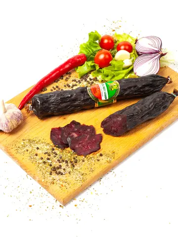Колбаса из конины 