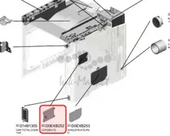 Ricoh Cover:ctl U001 original D0EXB252