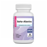 Бета-Аланин, Beta-Alanine, Chikalab, 60 капсул 1