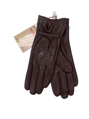 Перчатки. Женские. Материал верха: Кожаные. Подклад: плюш-флис. 5 шт в упаковке.