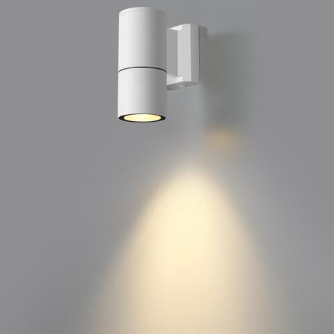 Уличный настенный светильник Novotech 370984 STREET NT25 000 белый IP65 GU10 50W 100-240V LANDSCAPE