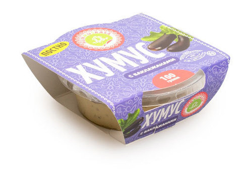 Хумус с баклажанами, 100г