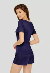 Топ из вискозы с коротким рукавом Marc & Andre A9-00SV207