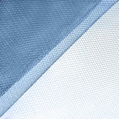 Фатин жёсткий, 36 гр/м.п., 180 см, голубой