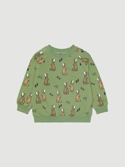 Свитшот оверсайз Mjölk Зайцы