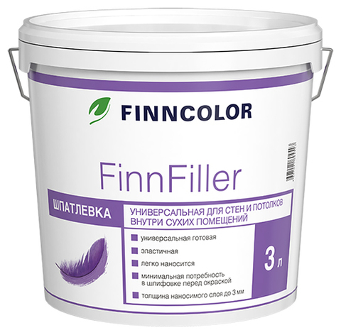 Finncolor FinnFiller/Финнколор ФиннФиллер Шпатлевка