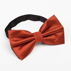 Галстук- бабочка мужская, красная, 12 х 6 см, п/э