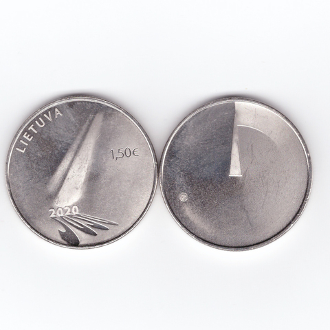 1,5 евро 2020 Литва - монета надежды