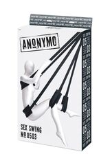Черные секс-качели Anonymo №0503