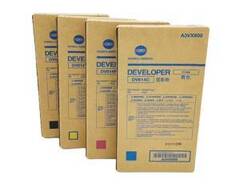 DV-614, Комплект девелопера CMYK для KonicaMinolta bizhub Pro C1060/C1070, Original