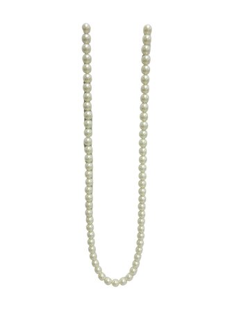 Гирлянда на елку с жемчужинками 90см Goodwill M&G кремовая