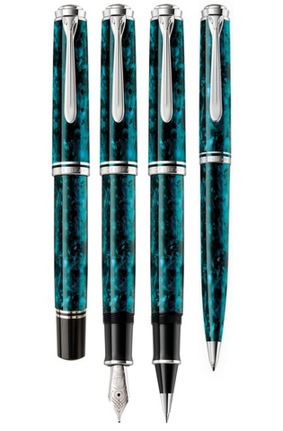 Ручка-роллер Pelikan Souverän® R805 Ocean Swirl СT (806107)