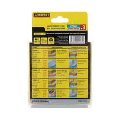 STAYER T-хвост., по дереву, мет. и пластику, 10шт., Полотна для лобзика МАСТЕР №3 (15981-H10-3)