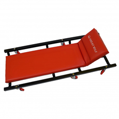 Лежак подкатной низкопрофильный красный GWC-2 Great Wolf