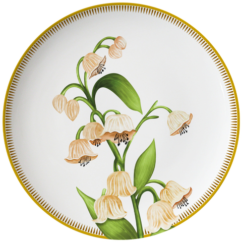 Десертная тарелка 16.5см First Lady Нежность ландыша