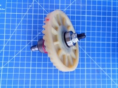 Шестерня редуктора DDE CSE2216 большая с валом  (8440-467610-0000013)