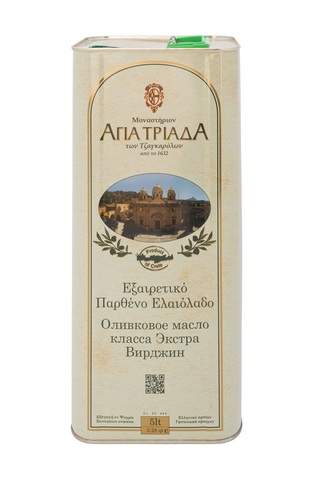 Оливковое масло греческое Agia Triada 5 л с острова Крит