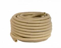 Гофротруба, ПВХ, лег. с пр.под светлое дерево-16 мм (25), м