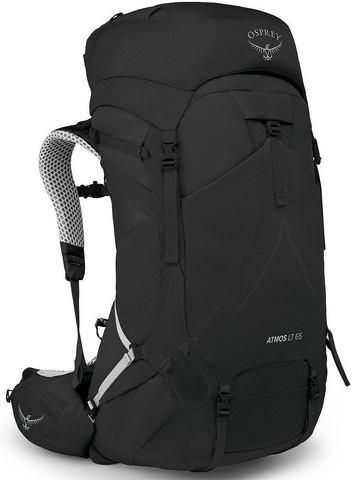 Картинка рюкзак туристический Osprey Atmos Ag LT 65 Black - 1