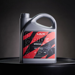Моторное масло для мотоциклов LAVR MOTO RIDE SPECIAL 2Т FD, 4 л