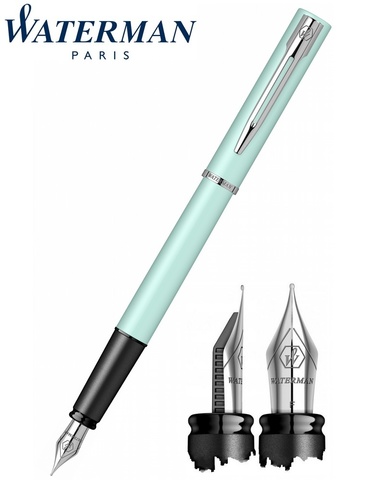 Ручка перьевая Waterman Allure Pastel Green CT, F (2105302)