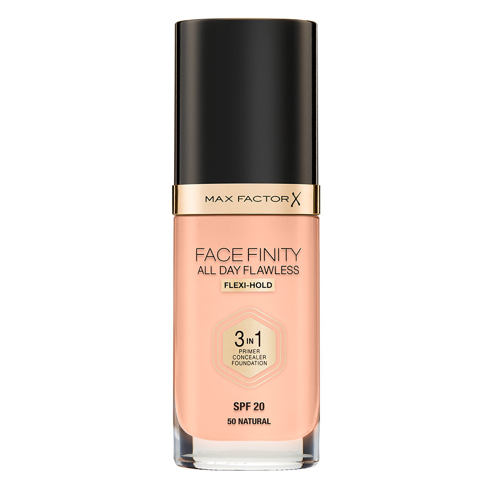 Тональная основа Facefinity All Day Flawless 3в1