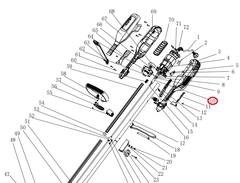 Адаптер DDE EB1300RD вала (A379294001R) (910-607-10)