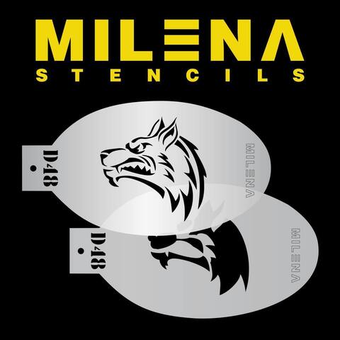Трафарет Milena D48