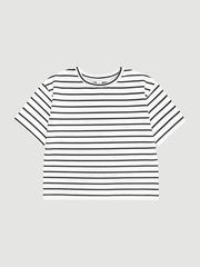 Футболка оверсайз Mjölk Dark Grey Stripes