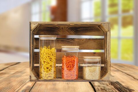 Стеклянная емкость для хранения продуктов ECO STORAGE S, вместимость: ок. 450 ml