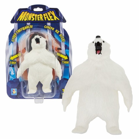 Monster Flex 1Toy тянущийся монстр «Полярный медведь»