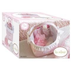 La Nina Корзинка с банными принадлежностями для кукол серия Карлота (62070)