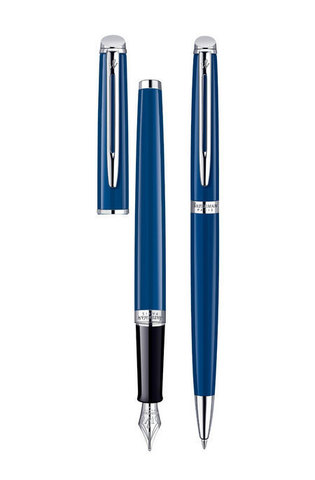 Набор подарочный Waterman 2014 Hemisphere Blue Obsession, F (1913277)