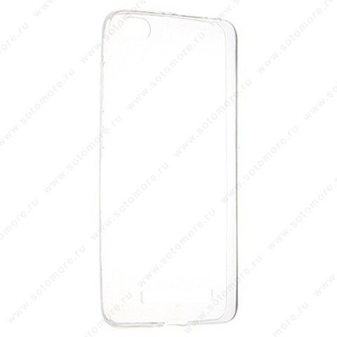 Накладка силиконовая ультра-тонкая для Xiaomi Redmi 4a прозрачная