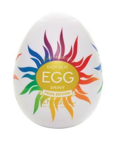 Мастурбатор-яйцо SHINY Pride Edition - Tenga EGG Series EGG-011P