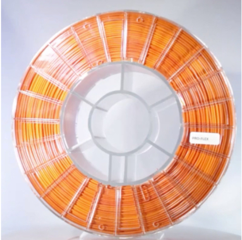 Пластик для 3D-принтера Filamentarno PRO PRO-FLEX оранжевый (750 г)