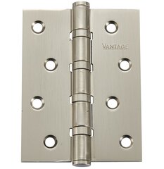 Петля универсальная 4BB-SN 100*75*2,5 матовый никель