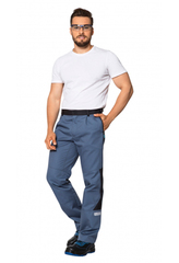 Брюки ДЖЕТСЕТ цв. сер.-чер.