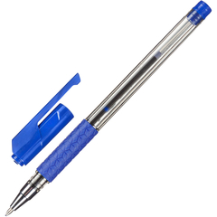 Ручка шариковая неавтомат. Deli Arrow д.ш 0,7мм лин 0,5мм манж, синяя