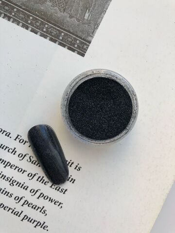 Блеск для ногтей Black A-01