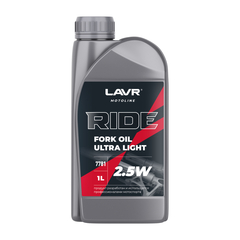 Ln7781 Вилочное масло LAVR MotoLine RIDE Fork Oil 2.5W 1л