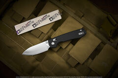 Нож Vosteed Raccoon CB сталь 14C28N Satin рукоять Black Micarta