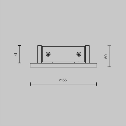 Настенный светодиодный светильник Maytoni Parma C123-WL-02-3W-W