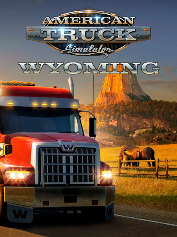 American Truck Simulator - Wyoming (для ПК, цифровой код доступа)