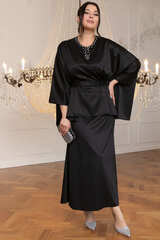 Костюм с юбкой Альсия (черный) К14393-5М LT Collection