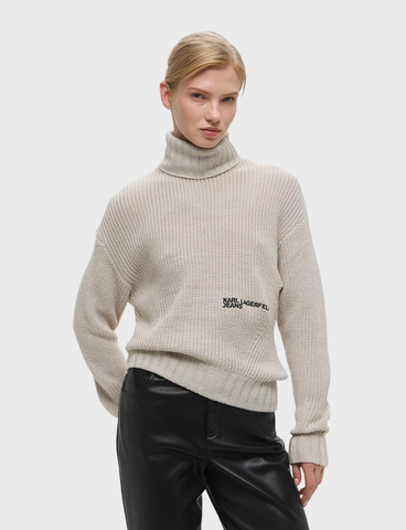 Свитер KARL LAGERFELD JEANS Roll Neck Sweater