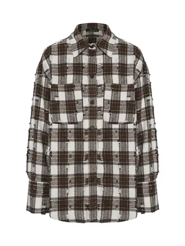 Рубашка в клетку DAN MARALEX