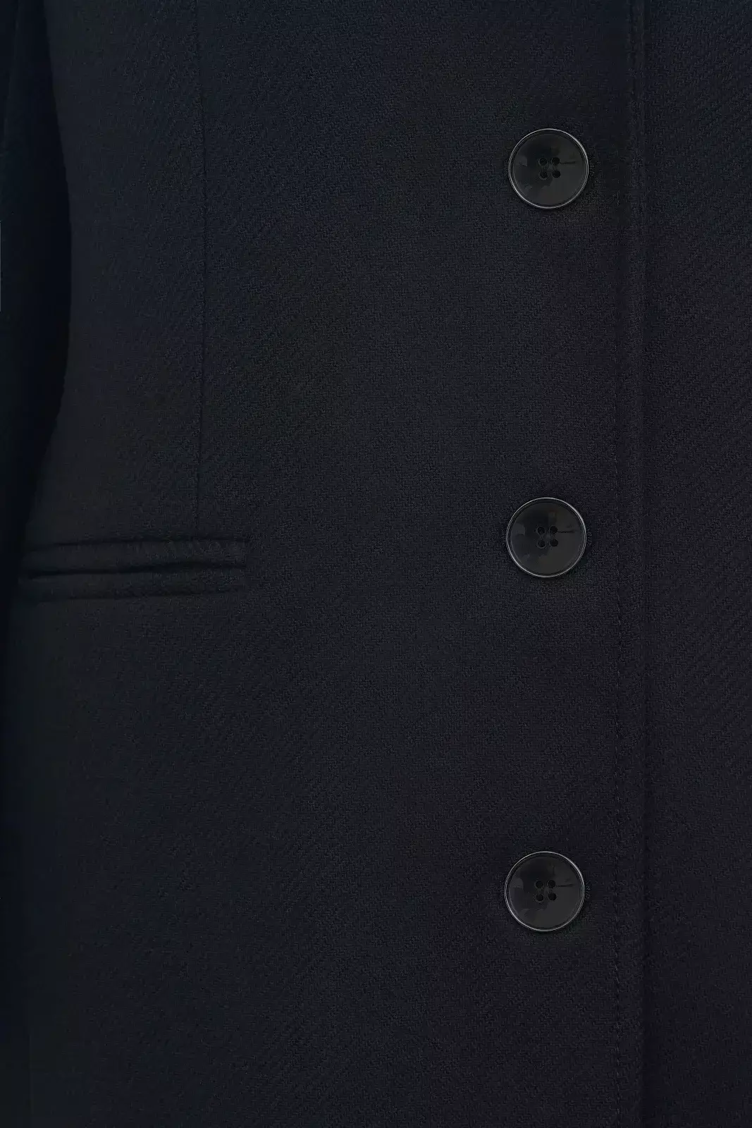 Пальто классическое, Черный